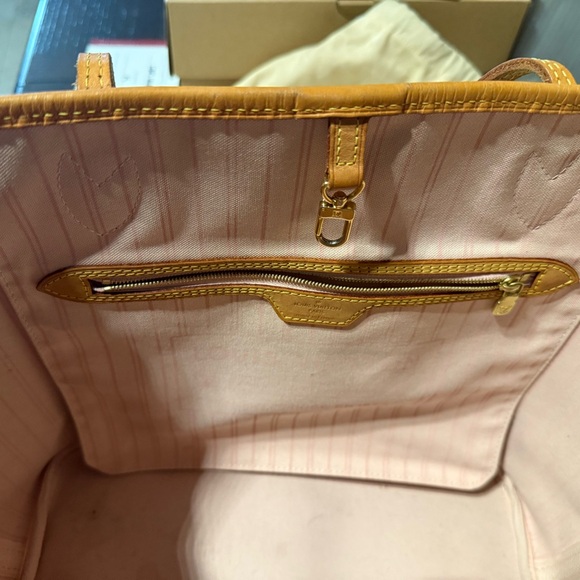 AUTHENTIC LV DAMIER AZUR NEVERFUL GM SET - Picture 12 of 16